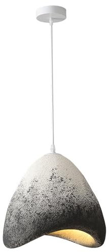 Luminaires Suspendus, Lampe Japonaise Moderne pour l'éclairage de la pièce en matériaux en résine, Suspension en béton, Lampes suspendues lampara colgantes pour Salle à Manger