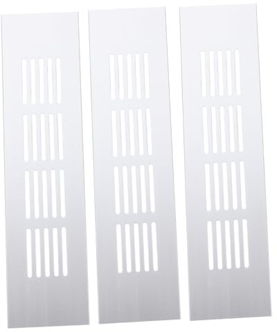Homoyoyo Rejilla De Ventilación 3piezas Malla Transpirable De Aleación De Aluminio Accesorios Para Muebles Decorativos