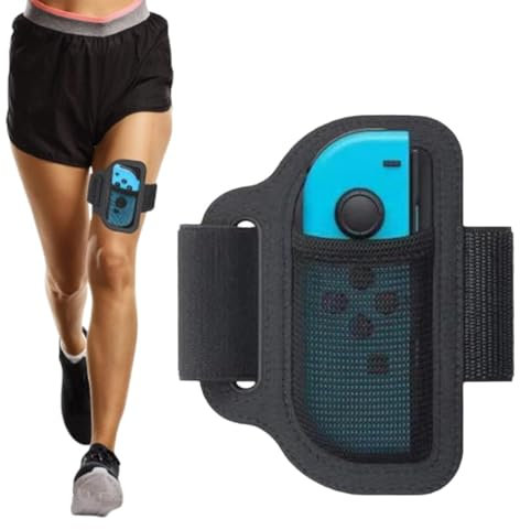 XOXVURI Leg Strap Switch Beingurt For Switch Leg Band For Switch Sports Strap Elastic Leg Strap For Controller Adjustable Elastic For Ring Fit Switch Nintendo Switch Leg Strap