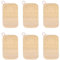 6 PCS Natural Loofah Sponge for Kitchen, Loofah Dish Sponge Compostable Natural Sponges for Dishes