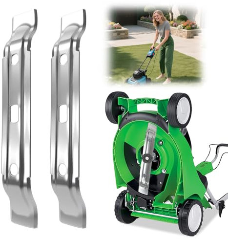 2 Stück Edelstahl Mähmesser,280mm Mähroboter Messer Kompatibel mit Stihl iMOW RMI 422 422P 422PC RMI422 Rasenmähermesser Ersatzmesser Robuste Rasenmäher Klingen Rasentrimmer Rasenroboter Zubehör