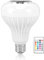 TOPINCN LED Music Light Bulb with Built in Bluetooths Speaker, E26 Base Wireless Smart Light Bulb RGBW Color Remote Control Speaker LED Bulb for Party Bar Home Bedroom Restaurant