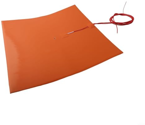 Silicone Heater Mat 330x330mm 800W Electric Heating Pad With Thermal Insulation For 3D Printer Heated Bed Platform Temperature Control Heating Element 220V
