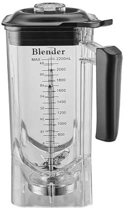 Verre Mélangeur Compatible Avec Les Appareils DEMASHI, DMS - K95 / K31 (bol Mélangeur For Blender Professionnel À Smoothies), Compatible Avec KitchenAid, Facile À Nettoyer