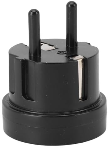 Adaptador de Toma de Tierra LUCKDANO: Enchufe Universal de 3 Clavijas, Conductor antiestático para Pulseras antiestáticas y Alfombrillas, para Uso doméstico y de Viaje (Enchufe