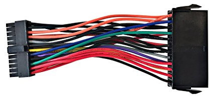 ATX PSU 24Pin Hembra Pequeña 24P Macho Cable de alimentación para DELL 780 760 980 960 PC