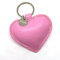 Thankgoods Ciondolo Cuore Rosa Portachiavi Regalo di Ringraziamento Ecopelle
