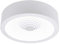 EGLO LED Deckenleuchte Leganes, 1 flammige Deckenlampe dimmbar, Wohnzimmerlampe, Küchenlampe aus Metall und Kunststoff in Weiß, Flurlampe Decke, warmweiß, Ø 45,5 cm
