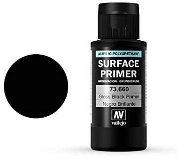 Vallejo Surface Primer 73660 Gloss Black Primer (60ml)