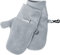 Playshoes Unisex Fäustling Fleece, grau, 1 (ca. 1-2 Jahre)