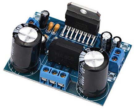 Scheda amplificatore, modulo scheda amplificatore audio digitale mono TDA7293 100W, doppia scheda amplificatore di potenza AC12-32V, gamma di frequenza 20Hz-20KHz, tasso di conversione 15V/uS