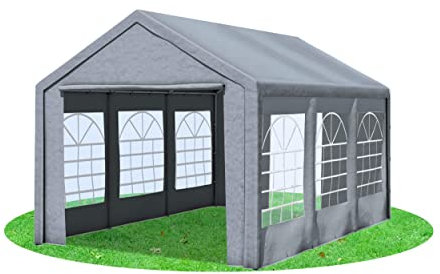 Stabilezelte 3x5m Partyzelt, Classic PRO PE GRAU