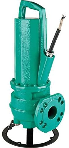 Rexa Pro V05DA-124/EAD1X2-T0011-540-O, Schmutzwasserpumpe, 1,1 kW, 2,9 A, 2893 U/min, 23 x 26,7 x 60,8 cm, Grün (6077703)