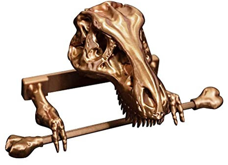 Ayaaa Porta asciugamani da tasca con dinosauro, per bagno e cucina