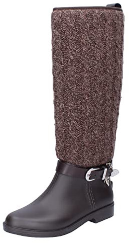 Trussardi JEANS Stivali Donna gomma marrone 37 EU