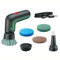 Bosch Home and Garden Akku Reinigungsbürste UniversalBrush Set inkl. 3X Bosch Küchenpad (integrierter 3,6-V-Akku, 1 Micro-USB-Kabel und 4 Reinigungsaufsätze enthalten, im Karton)