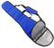 SPYMINNPOO Paddle Carrying Bag, Canoe Kayak Split Paddle Carrying Bag Boat Paddle Storage Bag Holder Pouch Cover for Rowing Boating(Blue) Aquatic Sports Waterproof Bag