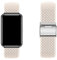 Nylon Solo Loop Armband für Huawei Watch Fit - Elastisches Verstellbares Ersatzarmband aus Stoff (R, Watch Fit)