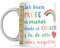 LINFORMAL - Taza Ser Buen Profe es Enseñar desde el Corazón y tu de ello sabes Mogollón - Taza Cerámica 350ml - Taza Café Desayuno - Regalo Fin de Curso - Apto Microondas y Lavavajillas