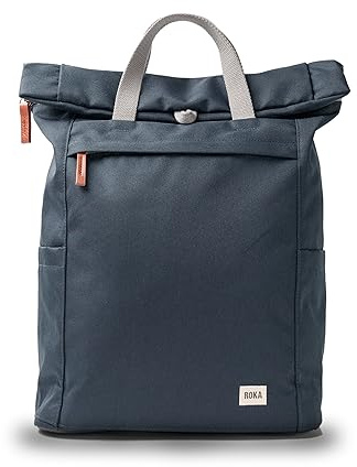 ROKA London Finchley A Large Recycled Canvas (Smoke)