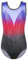 ZNYUNE Mädchen Balletttrikot Bunte Flocken von Schnee Element Kinder Gymnastik Sportbekleidung Gymnastikanzug 3-12 Jahre, Schwarz, Rot, Blau, 7-8 Jahre