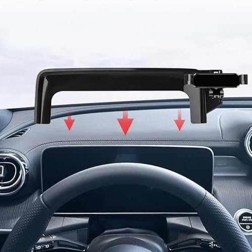 GXQKHFA handyhalterung kompatibel mit 2022-2024 Mercedes GLC X254 GLC 300D 250 c klasse w206 Zubehör (for 2022-2024 C W206/2023-2024 GLC X254)