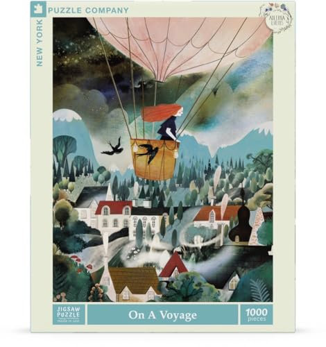 New York Puzzle Company - Adelina Lirius On a Voyage - 1000 Teile Puzzle für Familienspielabende von Adelina Lirius