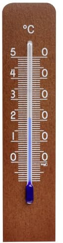 TFA Dostmann Analoges Innenthermometer Thermometer Nussbaum