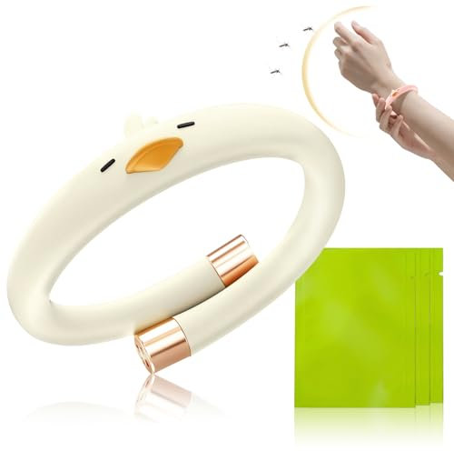 Allony Pulsera Mosquitos Niños, Pulsera Citronela,Pulsera Antimosquitos para Exteriores Cartucho de Repuesto Aceite Esencial en Barra (B)