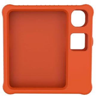 Silikon-Schutzhülle Kompatibel für Rabbit R1, Anti-Bump Anti-Drop Pocket PC Gehäuse Schale Lagerung Tragen Reise Hülse Schutz (Orange)