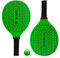 Raquetas de Paddle Ball,Raquetas de Playa de Madera - 2 pelotas de remo de playa con pelota,Juego de raqueta de tenis impermeable para adultos, entretenimiento en la playa, juego de pelota de paleta d