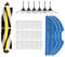 BEUAOCK Aspirateur Rouleau Principal Brosse latérale Filtre Hepa Chiffons de Nettoyage Chiffons compatibles avec Eziclean One Aqua 210 Robot aspirateur Brosses de Nettoyage Vadrouille