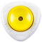 Strumento di pelapina per uova per uova sode punzone piercer foro punzonatrice strumento cucina pungatore semi-automatico con chiusura di sicurezza bianca giallo