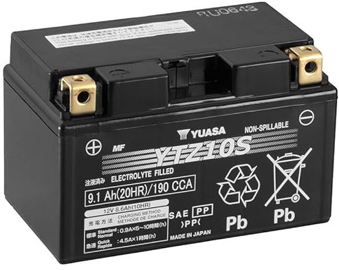 YUA. SA YTZ10-S YTZ10S Battery Compatible with KTM Duke Supermoto SMC 625 640 690
