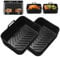 2 Piezas Molde Silicona Freidora de Aire para Ninja Ninja Foodi AF300EU AF400EU, Molde air fryer silicona para COSORI CAF-R901-AEU, Air fryer accesorios Se puede reutilizar