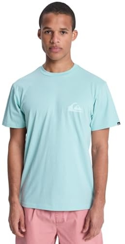 Quiksilver Kurzarm-T-Shirt EV Mini Logo SS Herren Blau