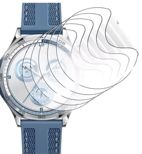 CUFEREDU Smartwatch película TPU para Huawei Watch GT 7 / GT 6 (41mm) | 6 piezas, película de hidrogel gel, suave, HD transparente, protector de pantalla de reloj inteligente, sensible al tacto