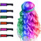 Neuer Haarkreidekamm, Temporäre Haarfarbe für Mädchen Kinder, Waschbare Haarkreide für Mädchen im Alter von 4, 5, 6, 7, 8, 9, 10 Jahren, Geburtstag, Cosplay, DIY, Karneval, Weihnachten, 6 Farben