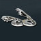 YK ZAOOER 3D-Metall Auto Schaltknauf Abdeckung Dekoration Trim Aufkleber für Jaguar XF XE XJ XJL F-Pace Car-Styling New