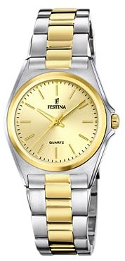 Festina Damen Analog Quarz Uhr mit Edelstahl Armband F20556/3