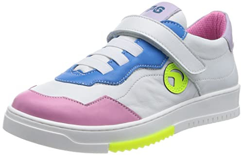 Primigi Damen Freedom Gymnastikschuh, Weiß, Hellblau, 37 EU