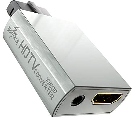 MAYFLASH - Adaptador N64 a HDMI N64 Gamecube SNES SFC a HDMI convertidor 1080P para convertidor Full HD con conector de audio de 3,5 mm, salida HDMI N64 a HDMI