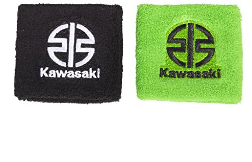 Kawasaki Wrist Band Schweißband Set (2St.) grün schwarz