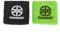 Kawasaki Wrist Band Schweißband Set (2St.) grün schwarz