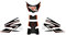 Tankpad Tankschutz Aufkleber-Set kompatibel für KTM 1390 Superduke R X850080VA