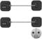 2 Pcs Home Password Fridge Lock, Adults Safety Fridge Locks Children Safety Refrigerator Door Lock, Code Lock Without Drilling with Keyfor Door Drawer Fridge Freezer Windows with Strong Adhesive