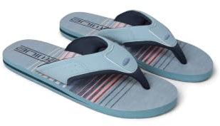 Animal Jekyl Mens Lightweight Flip-Flops Chrome (02) 7