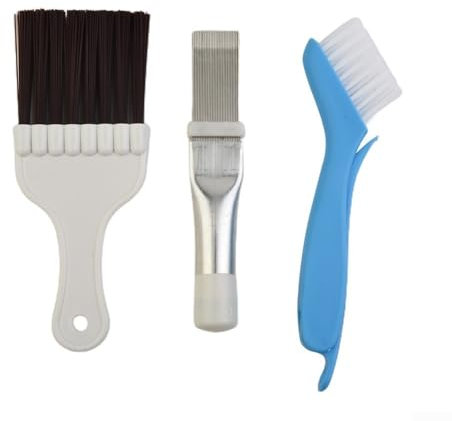Complete Air Conditioning Coil Cleaner Set Includes 3Pcs of Fin Combs and Brushes