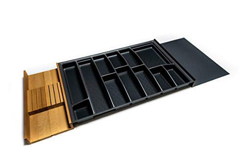 Lana Solution Besteckeinsatz für 120er Schublade, 473,5 mm x 900 mm, anthrazit