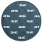 Sophie Allport - Dragonfly Circular Single Fabric Hob Cover, 100% Cotton, 38cm Diameter